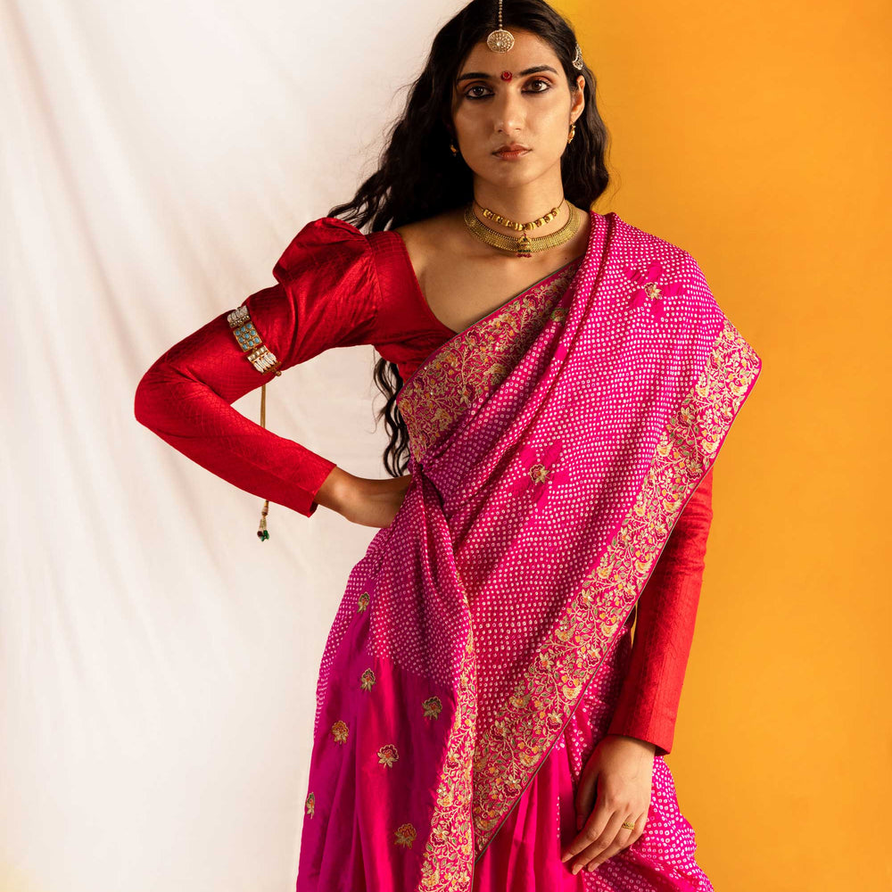 Maya Saree - Rani