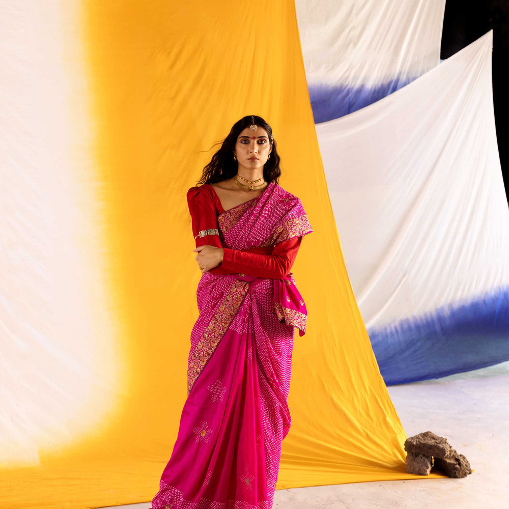 Maya Saree - Rani