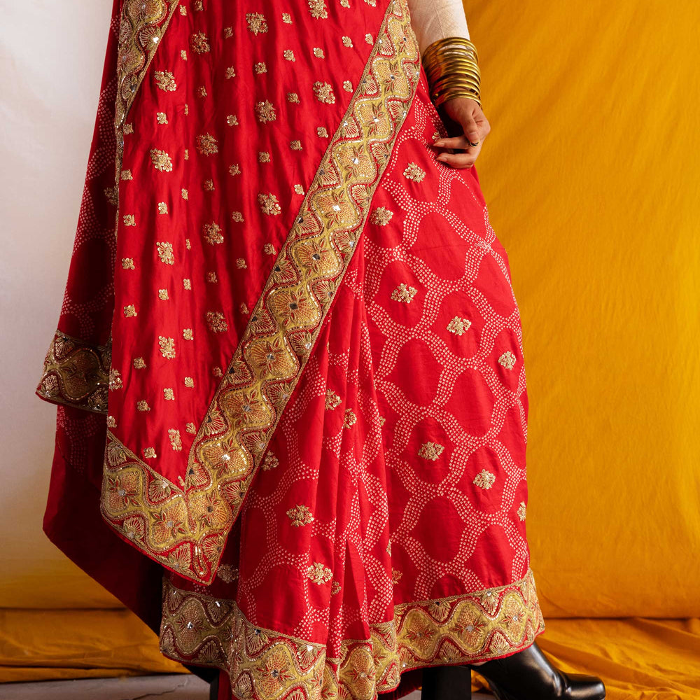 
                      
                        Driya Saree - Red
                      
                    