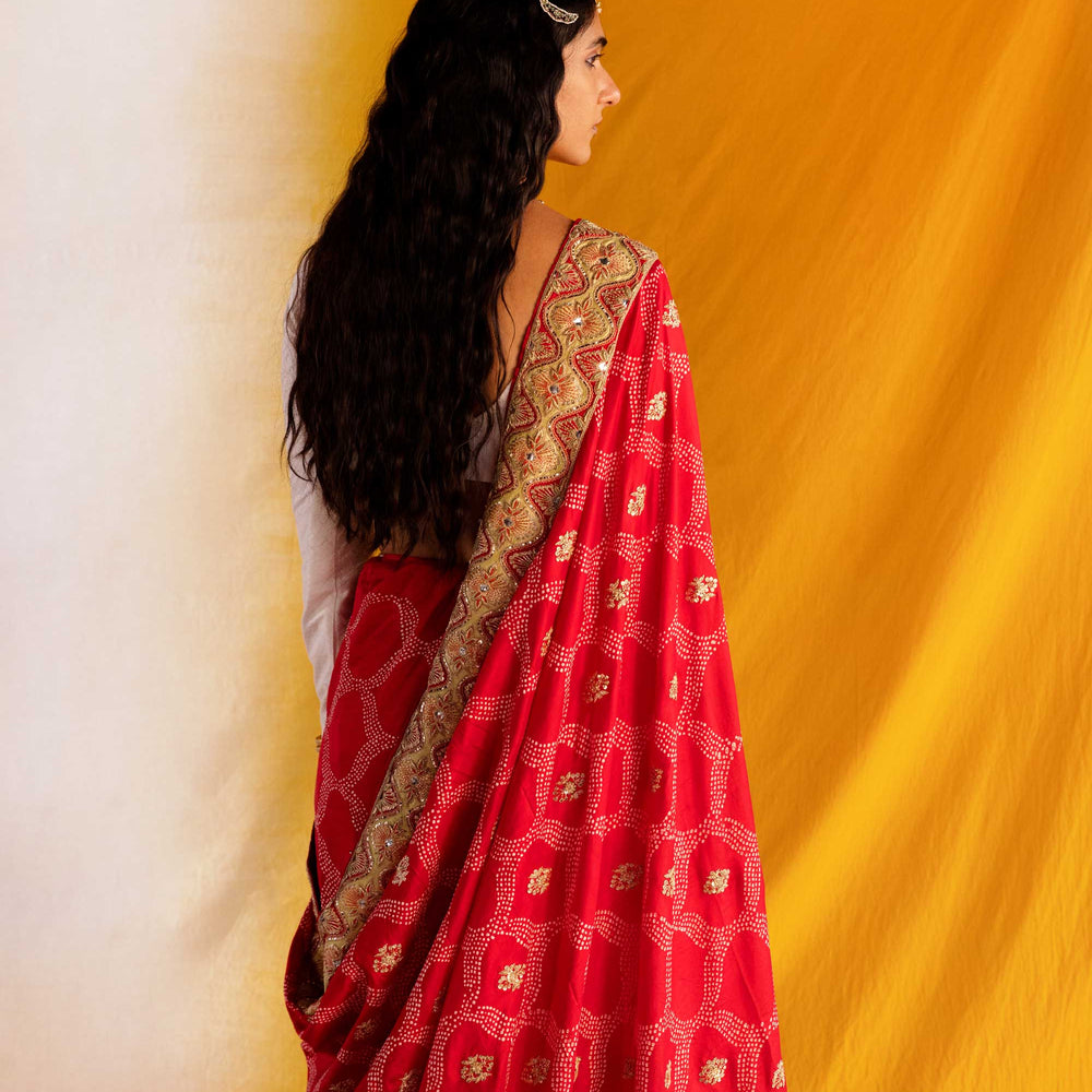 
                      
                        Driya Saree - Red
                      
                    