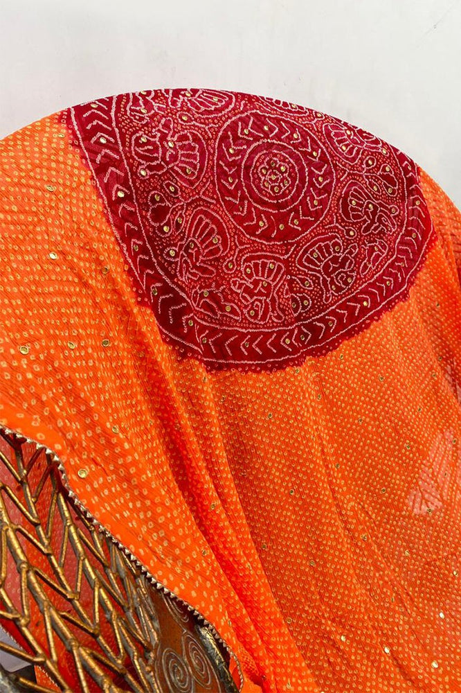 
                      
                        Peela Bandhani on Pure Chiffon Dupatta
                      
                    