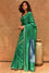 Green Blue Arashi Silk Saree