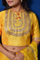 Arashi Organza Gota Patti Lehenga Set - Yellow