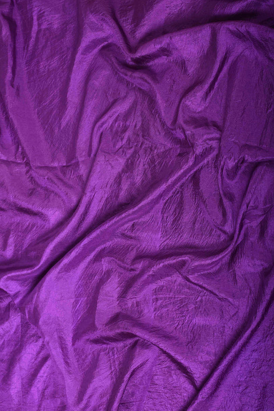 Bandhani on Organza with Pattern on Pallu - Purple