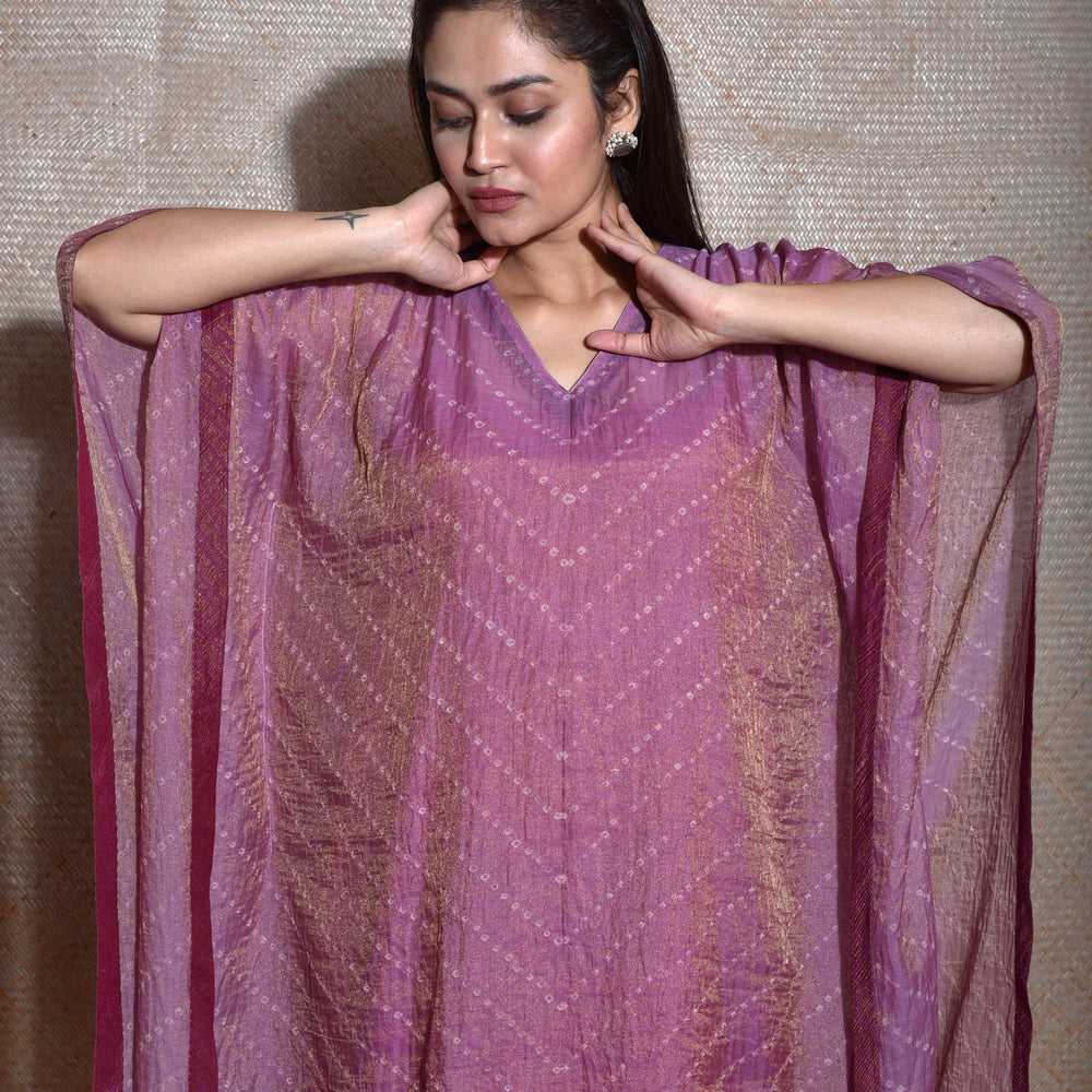 Tamsi Kaftan-Purple